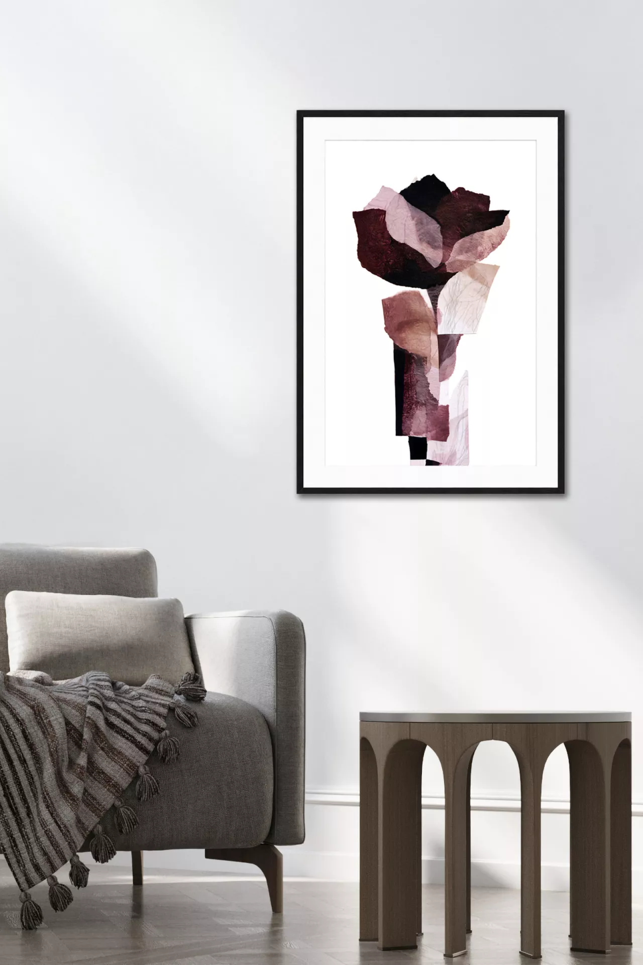 ROSE STAR – GERAHMTER FINE ART PRINT